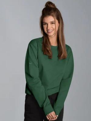 Trigema Sweatshirt TRIGEMA Sweatshirt aus Biobaumwolle