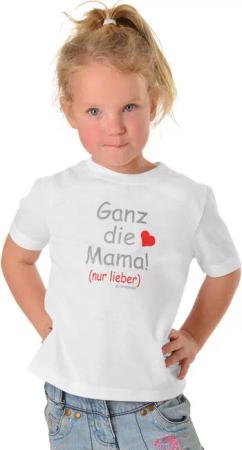Trigema T-Shirt TRIGEMA T-Shirt Mamas Liebling
