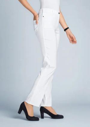 GOLDNER Stoffhose Kurzgröße: Perfekte Super-Stretch-Hose CARLA