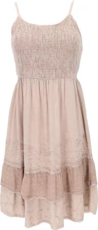 Guru-Shop Midikleid Besticktes indisches Boho Kleid,