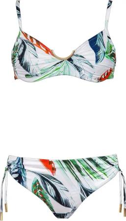 Maryan Mehlhorn Bügel-Bikini White Leaves mit