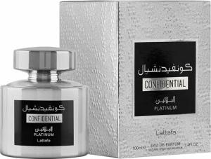 Lattafa Eau de Parfum Confidential Platinum