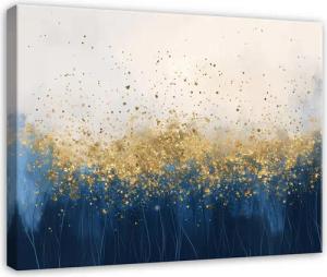 Wallarena Leinwandbild Abstraktion Blau Abstrakt Modern