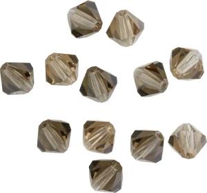 Pracht Bastelperlen Glasschliffglitzerperlen, (12-tlg), 6 mm