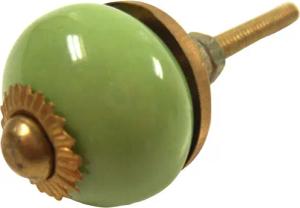 Guru-Shop Möbelknopf Kleiner Möbelknopf aus Keramik,