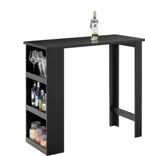 SoBuy Bartisch FWT17, Tresentisch, Küche, Wohnzimmer,