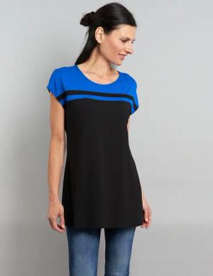 Seidel Moden T-Shirt, mit Colorblocking und MADE IN GERMANY