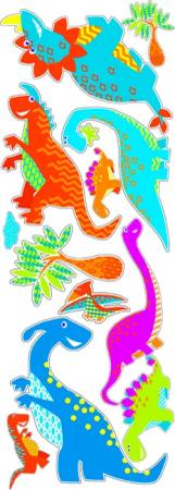 Art for the home Wandtattoo "Dino", (1 St.), Kunst für Zuhause - Wandaufkleber - Dinosaurier - 25x70 cm