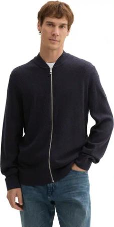TOM TAILOR Strickjacke, mit Reißverschluss