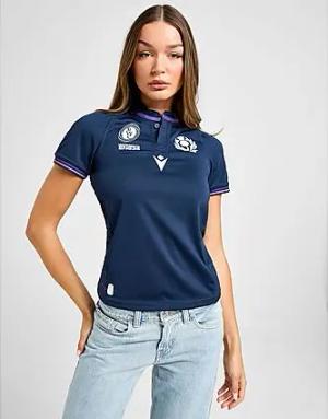 Macron Schottland Rugby WRWC Shirt Damen - Damen, blau