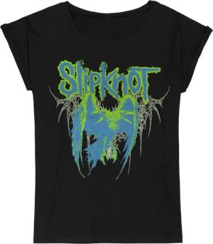 Slipknot T-Shirt - Spiked Eagle - S bis 3XL - für Damen - Größe 3XL - schwarz - Lizenziertes Merchandise!