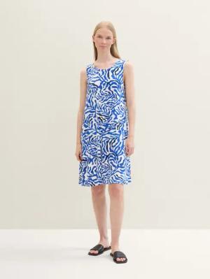 TOM TAILOR Sommerkleid Jerseykleid mit Rückendetail