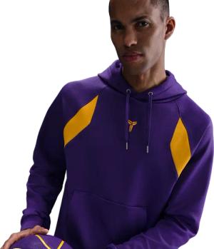 Nike Kobe Herren Kapuzenpullover - Lila - Größe M - Baumwoll-Fleece