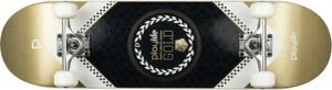 Playlife Skateboard Heavy Metal Gold