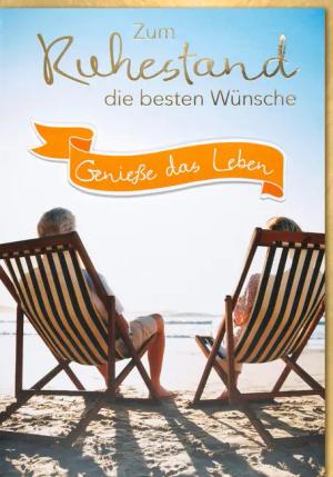 Verlag Dominique Grußkarten Ruhestand - A4