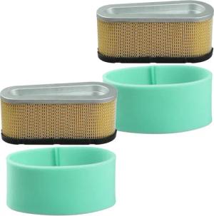 Trade-Shop Ersatzfilter 2x passend für Briggs