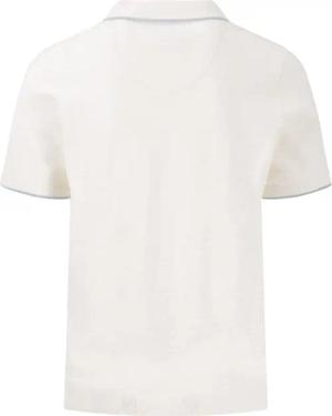FYNCH-HATTON Strickpullover Polo, Cotton Linen