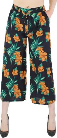dy_mode Palazzohose Damen Palazzohose Capri Hose