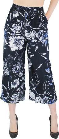 dy_mode Palazzohose Damen Palazzohose Capri Hose