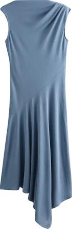 Next Midikleid Kurzärmliges Midikleid mit asymmetrischem