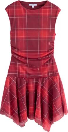Next Minikleid Asymmetrisches Minikleid mit Mesh