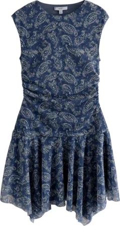 Next Minikleid Asymmetrisches Minikleid mit Mesh