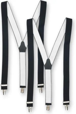 shenky Hosenträger Hosenträger schwarz 2er Set