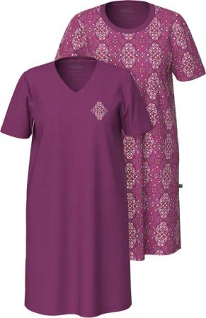 Ulla Popken Bigshirt Bigshirts 2er-Pack Rhomben
