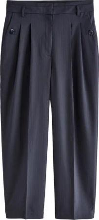 Next Stoffhose Barrel-Hose mit Nadelstreifen (1-tlg)