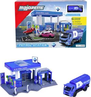 majORETTE Spiel-Gebäude Petrol Station Aral, inklusive