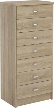 CARO-Möbel Kommode FEHMARN, Schubladenschrank FEHMARN, Kommode