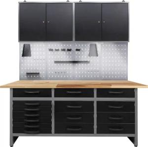 ONDIS24 Werkstatt-Set, 160 cm, mit LED