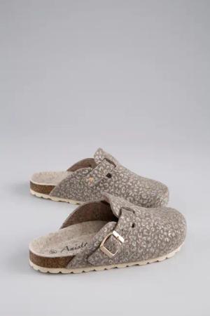 Aniston SHOES Clog, Clog, Hausschuh, Homeslipper, verstellbare Schnalle - NEUE KOLLEKTION