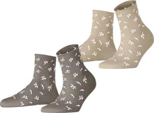 Esprit Kurzsocken Twig 2-Pack (2-Paar)