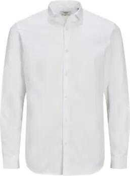 Jack & Jones Hemdbluse 12201905 CARDIFF-WHITE SLIM FIT