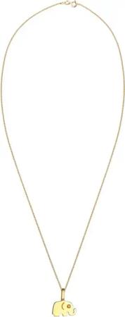 Elli Halskette - Halskette 585 Gelbgold Elefant - Gr. unisize - in Gold - für Damen