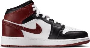 Jordan 1 Mid Kleinkind Sneaker - Weiß - Größe 38.5 - Netz/Synthetik