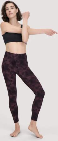 hessnatur Loungewear Leggings Fitted Medium Cut ACTIVE LIGHT aus Bio-Baumwolle - braun - Größe XS