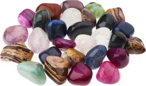 NKlaus Mineralstein 500g Trommelsteine Multi Mix