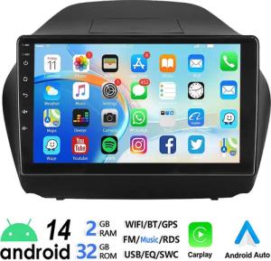 ESSGOO 10'' Android 14 Für Hyundai