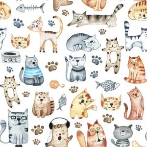 ti-flair Papierserviette 20 Servietten Pet Cats