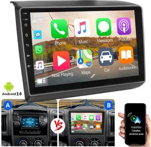ESSGOO 4+64G Android 14 Für Fiat