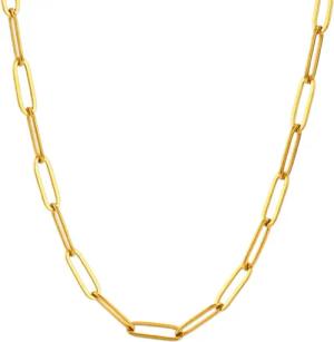 KARMA Edelstahlkette Halskette Gold Edelstahl Damen