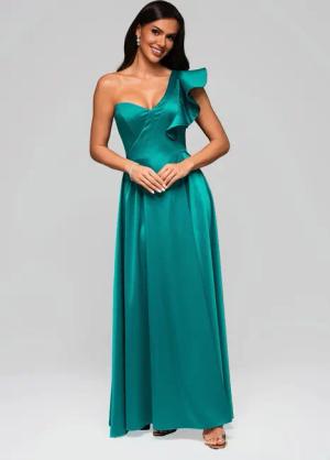 OMBRE Abendkleid Atemberaubendes Abendkleid mit asymmetrischem