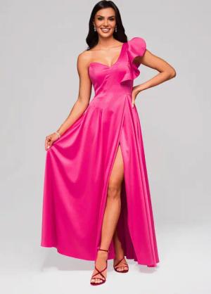 OMBRE Abendkleid Atemberaubendes Abendkleid mit asymmetrischem