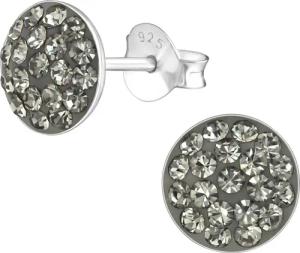 ALEXANDER YORK Paar Ohrstecker GEO Kristall