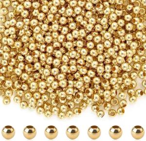 LuxusKollektion Schmuckset Perlen Gold 3mm, 600