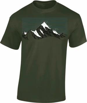 Baddery Print-Shirt Wander T-Shirt: "Bergwind" -