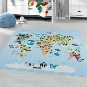 Ayyildiz Teppiche Kinderteppich PLAY 2917, rechteckig,