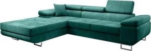 Beautysofa Ecksofa Alons mit Schlaffunktion auf